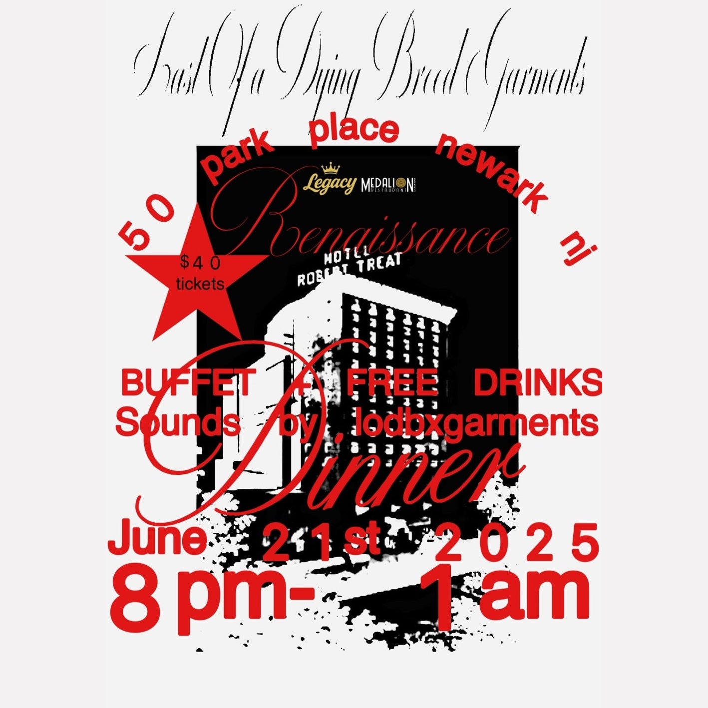 Renaissance Dinner Tickets